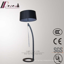 Modern Hotel Decorative Matt Black Adjustable Floor Lamp